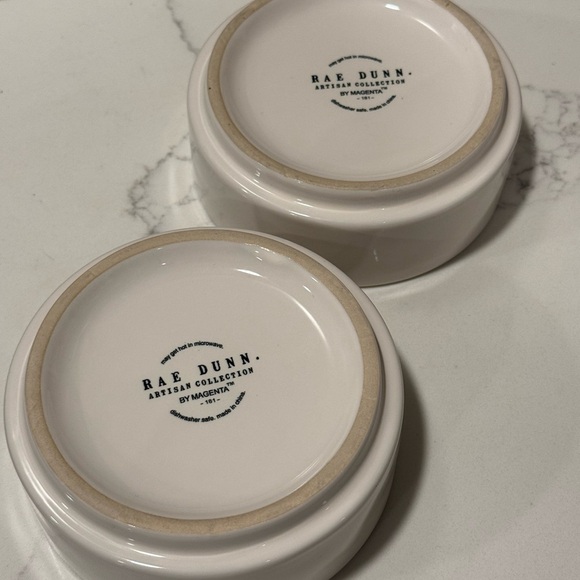 Rae Dunn White Pet Bowl Set - Picture 6 of 8